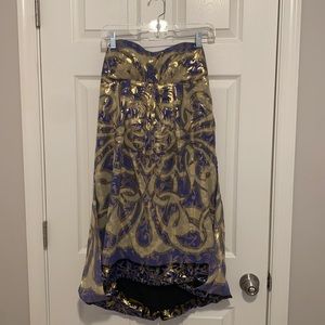 Strapless Nicole Miller Dress